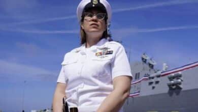 Sailor carries uncle’s legacy aboard ship named for him: ‘I’m just very proud’