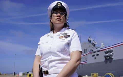 Sailor carries uncle’s legacy aboard ship named for him: ‘I’m just very proud’