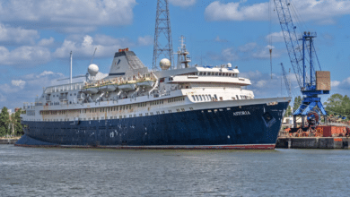 MV Astoria's Journey: From Glory to Scrap