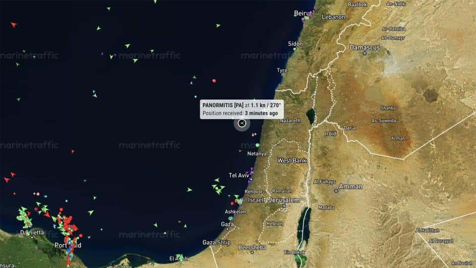 Ship allegedly carrying stolen Ukrainian grain seen sailing