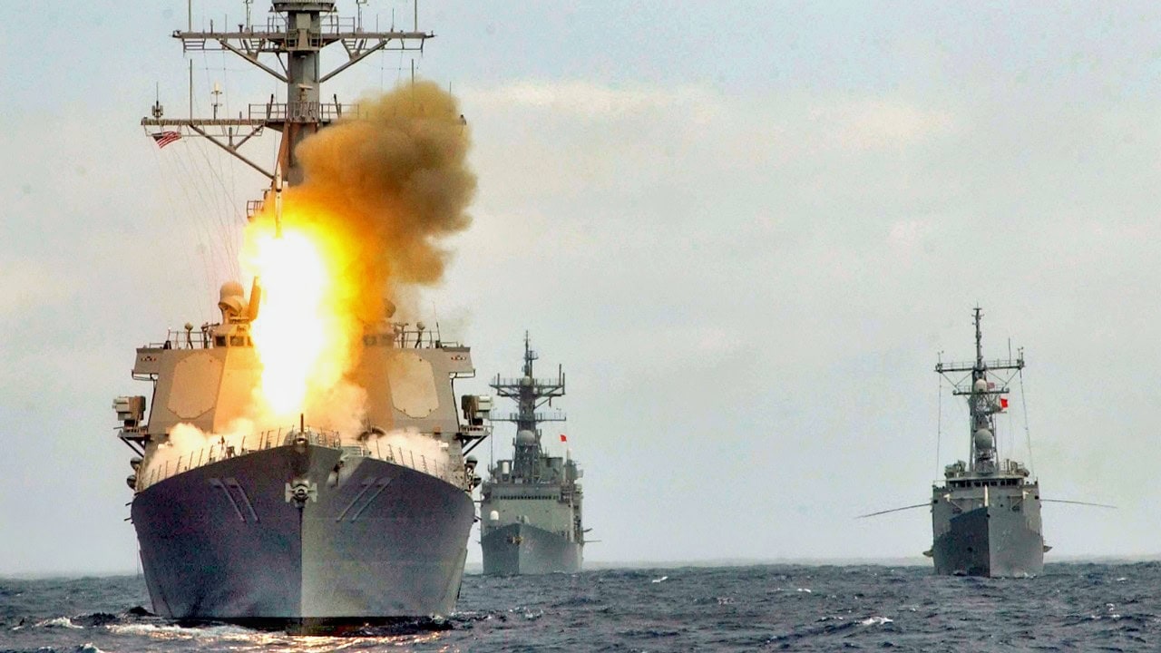 Spruance-Class Destroyers Launched 112 of the 288 Tomahawks Fired in Desert