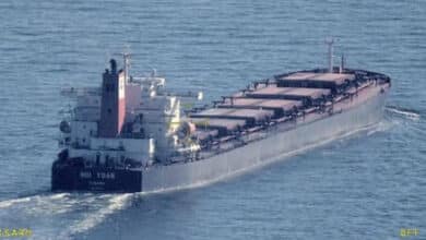 Swedish Coast Guard Intercepts Panamanian Bulk Carrier for