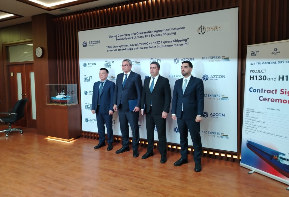 Baku Shipyard to build two cargo vessels for Kazakhstan
