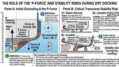 P-force in the context of dry docking