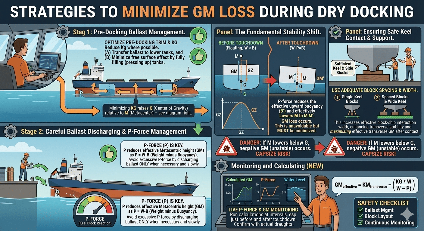 Surviving the Steel Cradle: How to Minimize GM Loss During Dry Docking