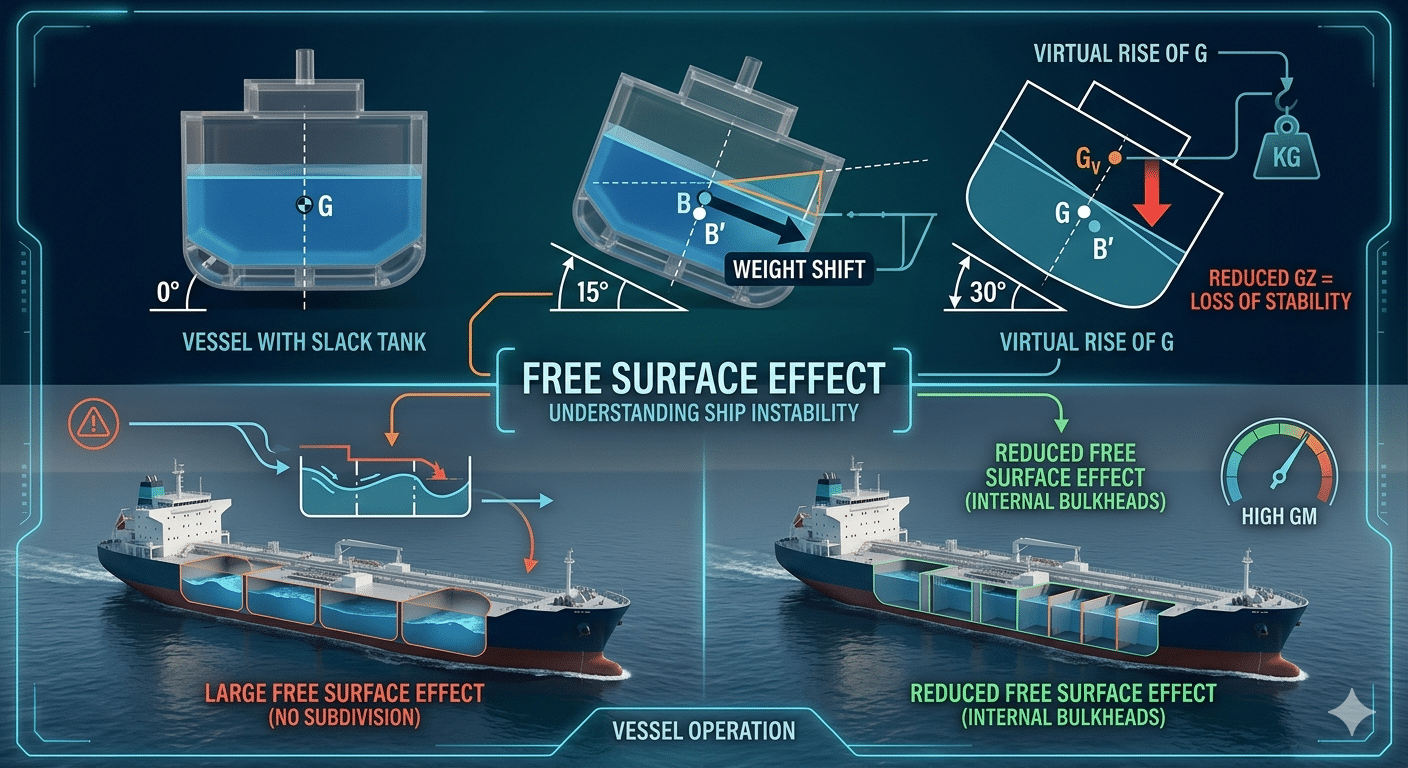 Free surface effect