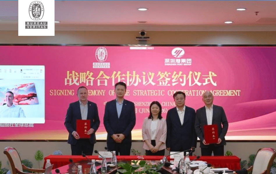 Bureau Veritas signs Strategic Cooperation Agreement with Shenzhen Port Group to accelerate Green Corridor development