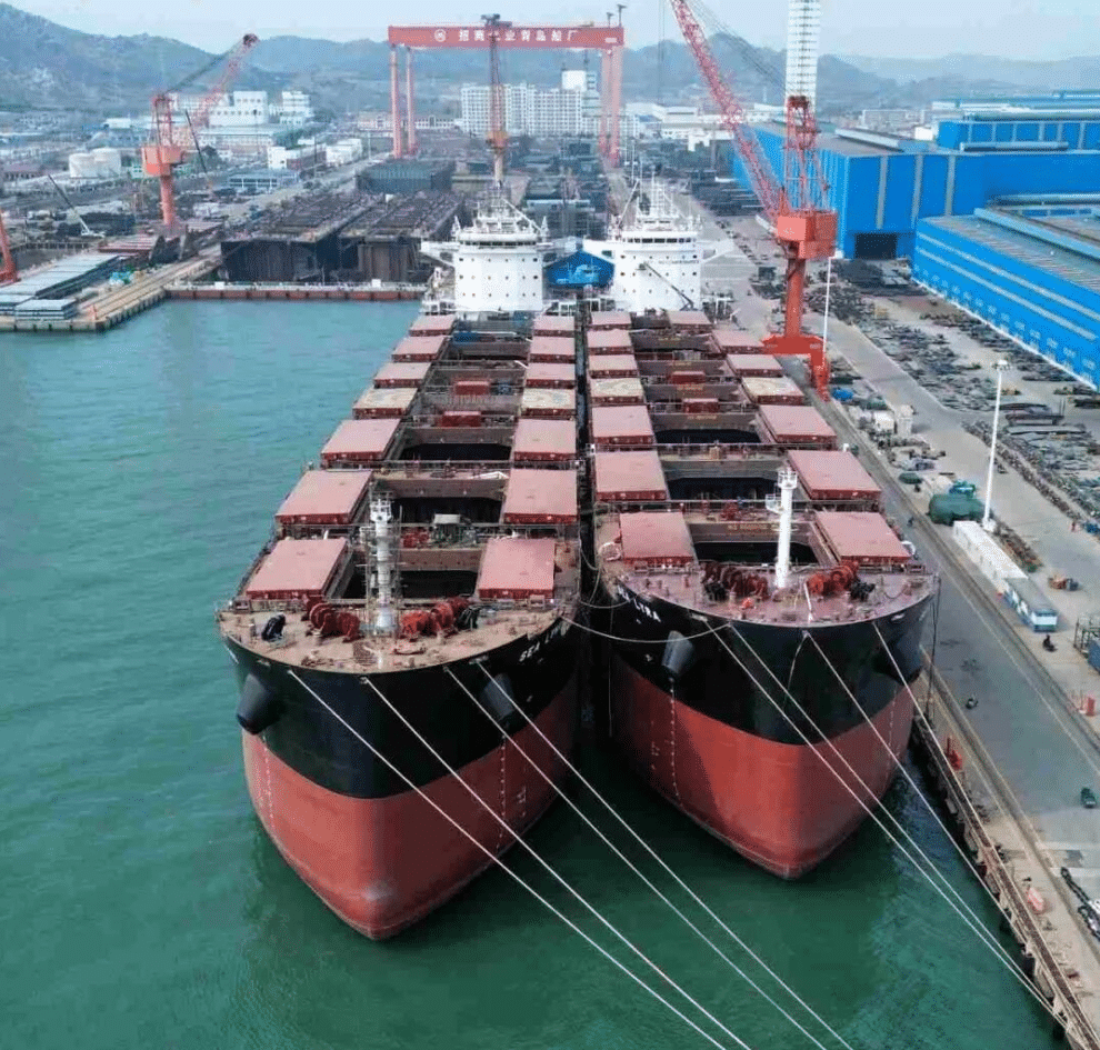 China Merchants Shipbuilding Industry Qingdao Shipyard Tapped for Ming Wah's
