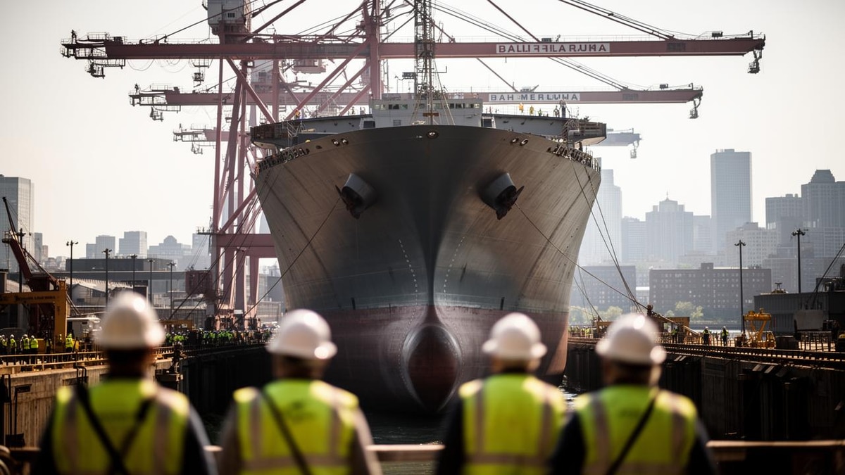 Trump Allows Foreign Shipbuilders to Temporarily Build Up to 2 Vessels at Home