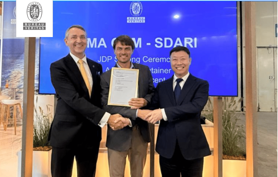 Bureau Veritas, CMA CGM and SDARI launch JDP for assisted container vessel concept