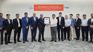 ABS Issues Basic Design Review Certification to Hanwha Ocean for Standardized