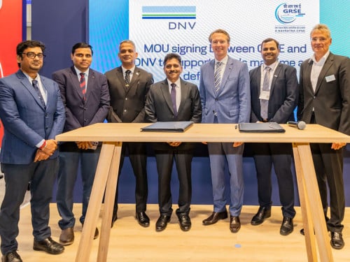DNV and GRSE sign advanced shipbuilding MoU