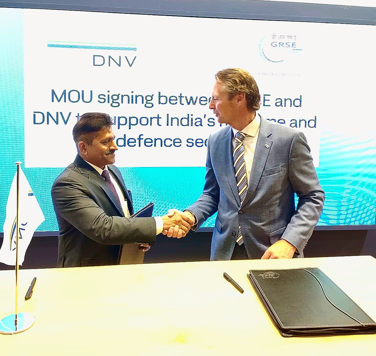 GRSE, DNV deepen cooperation on warship design