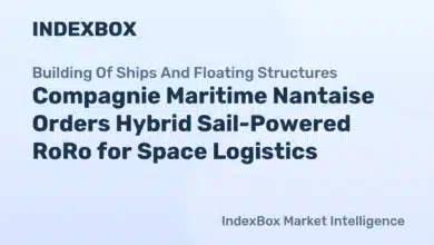 Hybrid RoRo Vessel with OceanWings Sails to Serve European Space Sector by 2030