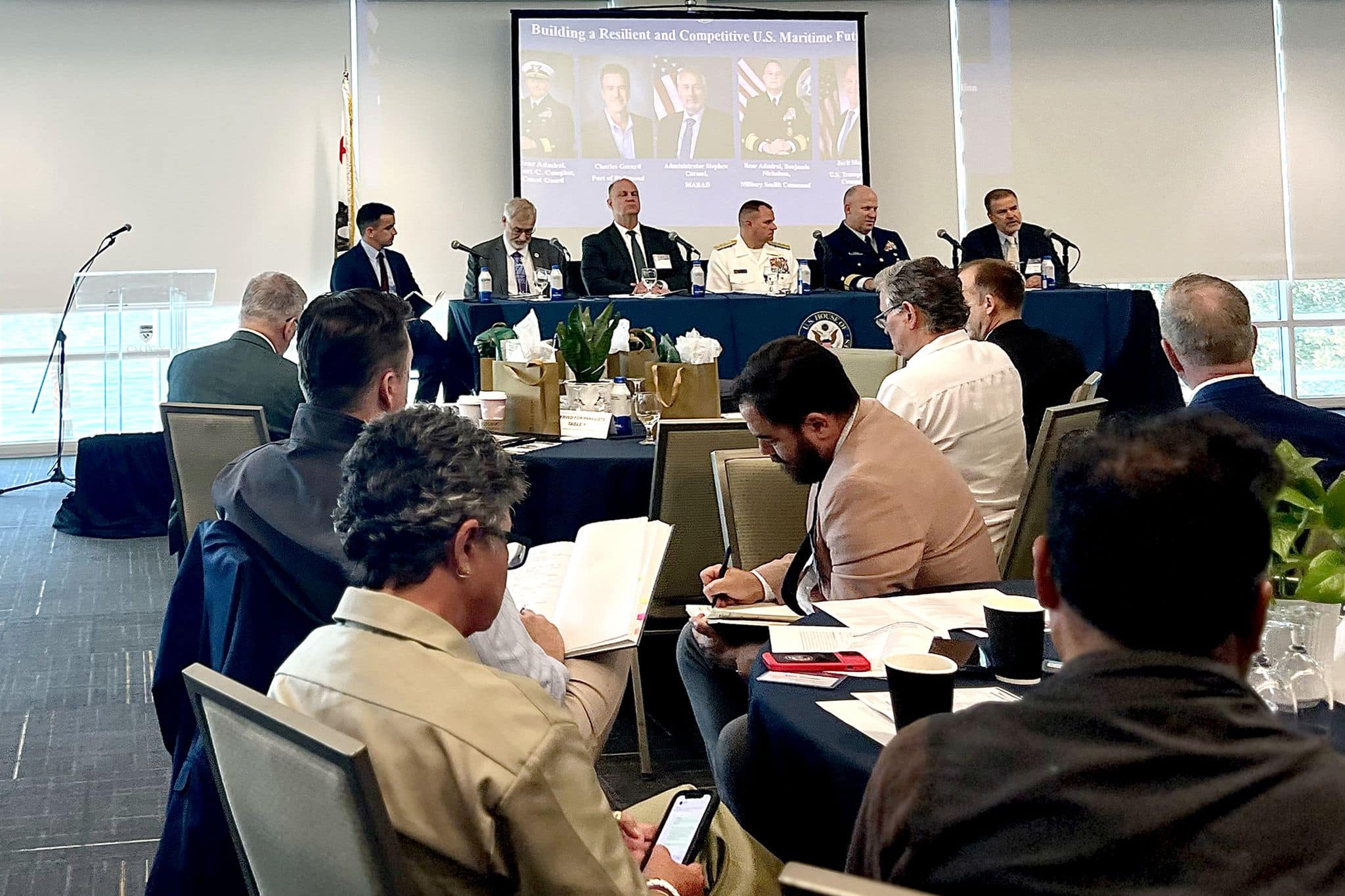 Navy Officials, Local Reps Tout Legislation To Help Boost Shipbuilding Industry