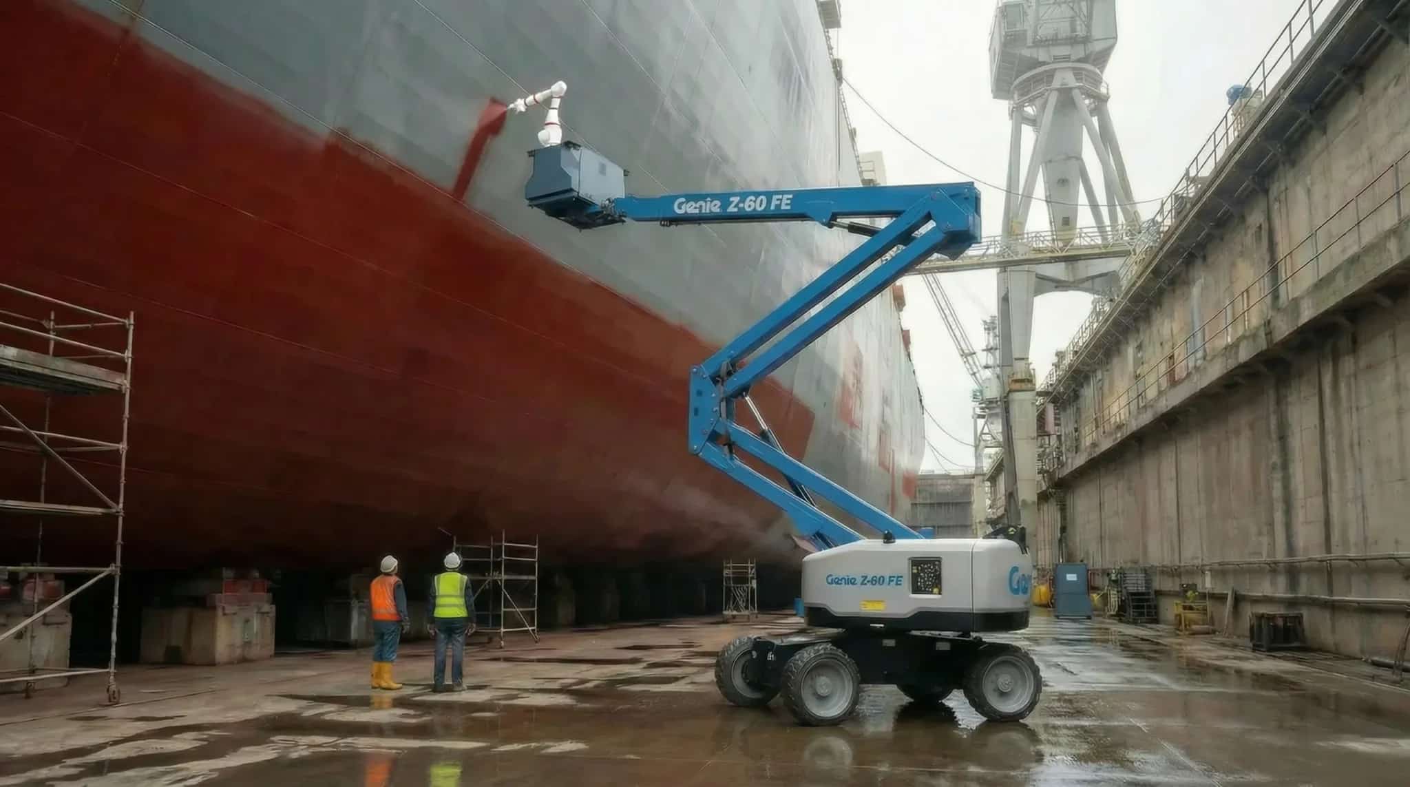 Raise Robotics Developing Robots for Shipyard Coating Work