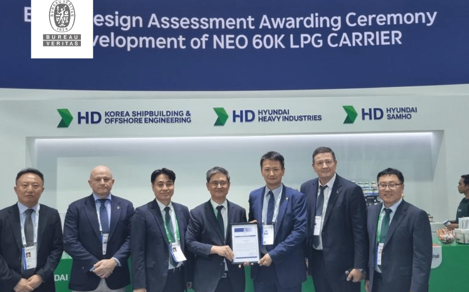 HD Hyundai Heavy Industries’ 60,000m3 LPG/NH3/VCM Carrier Verified by Bureau
