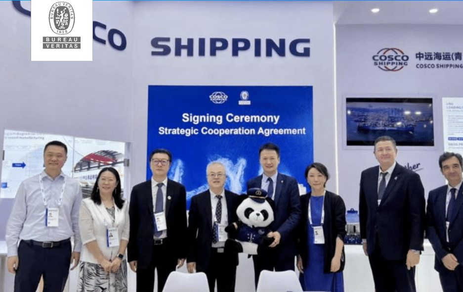 Bureau Veritas and COSCO Shipping LNG Investment Enter Strategic Partnership