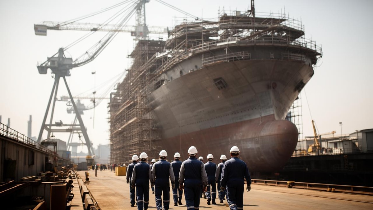 South Korea's HJ Shipbuilding First in Shipbuilding Industry to Reach Wage Deal