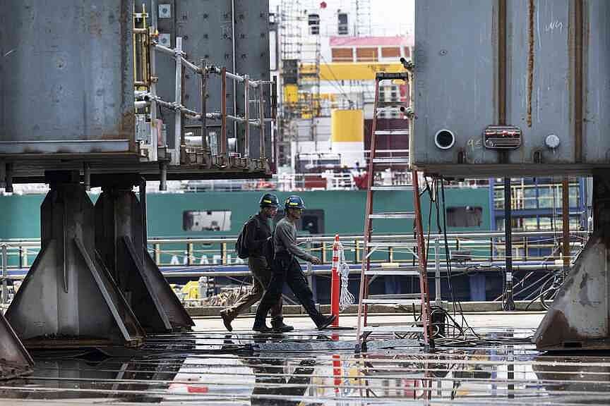Why don’t construction, factory workers want to build ships?
